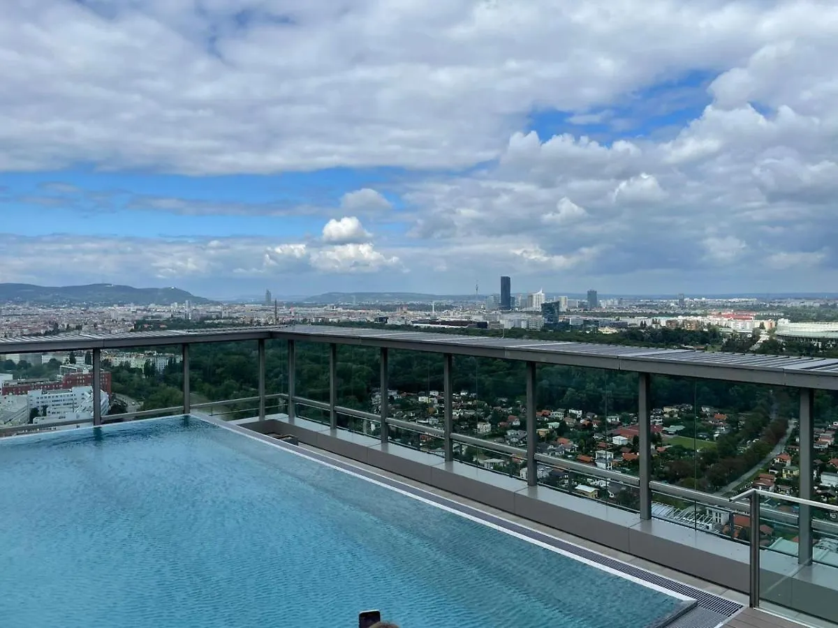 Exquisite Studio With Rooftop Pool Apartment Vienna 0*,